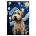 thumbnail image 3 of Barbado Da Terceira Dog Canvas Wall Art - Starry Night Van Gogh Dog Canvas Print Dog Sayings Painting Home Office Wall Decor Framed Dog Lover Gift, 3 of 6
