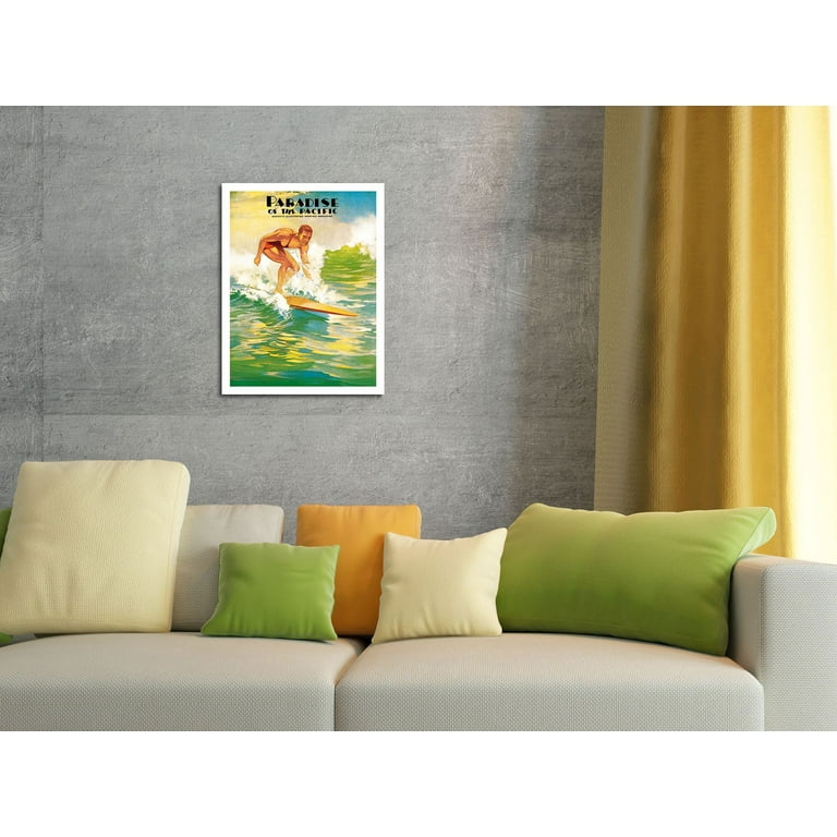 Paradise of the Pacific - Surf Rider - Vintage Hawaiian