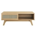 thumbnail image 5 of Coffee Sofa Side Table, Brown Oak, Wood, Living Kitchen Cafe Bistro Hospitality Restaurant, Modern Contemporary HB34349, 5 of 8