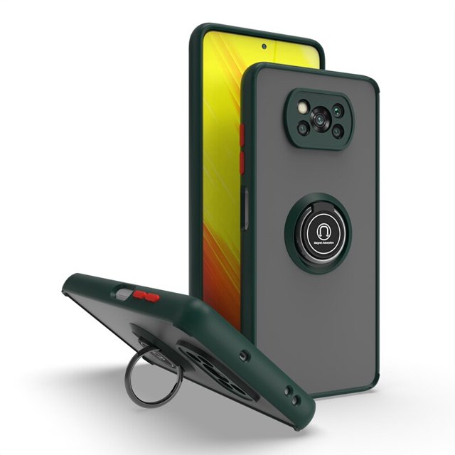Funda protectora de teléfono para Xiaomi Redmi Poco X3 pro NFC GT Note 10S 9 10 9S 11T 11 M4 Max Plus, funda magnética para coche con soporte de anillo Tan Jianjun unisex