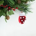 thumbnail image 6 of LanSuare 6Pcs Christmas Irregular-Shaped Ornaments, Red and White Stripe Hanging Christmas Ornaments, for Xmas Tree Decor, Party Xmas Trees Accessories, 6 of 7