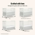 thumbnail image 5 of Dream On Me Carson Classic 3-In-1 Convertible Crib, White, 5 of 7