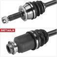 thumbnail image 6 of A-Premium CV Axle Shaft Assembly Compatible with Mitsubishi Lancer 2003 2004 2005 2006 L4 2.0L Turbocharged, Front Left Driver Side, Replace# 18-081871, 6 of 9