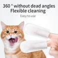 thumbnail image 2 of Bisitoy 50Pcs Cotton Finger Cots, Finger Covers Protection for Finger Tips, Breathable, Sweat Resistant, and Wear-Resistant, and Injured Fingers,Ear Cleaning Finger Wipes for Dogs and Cats, 2 of 9