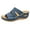 Blue, variant on Women's Summer Sandals Orthopedic Wedge Platform Slides Office Espadrilles Arch Support Slippers