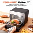 thumbnail image 6 of OUNIN 25.4QT Steam Air Fryer Toaster Oven , 11-in-1 Convection Combo Countertop Oven with Steam Bake, Air Fry and Roast functions, featuring Stainless Steel Interior, Digital Controls, 6 of 10