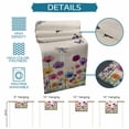 thumbnail image 6 of Vintage Flowers Table Runner 90 Inches Long Farmhouse Dress Scarves, Watercolor Butterfly Dragonfly Daisy Beige Dining Tablerunner for Coffee Table/Kitchen Island/Party Décor, 13" x 90", 6 of 8
