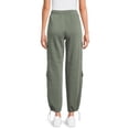 thumbnail image 3 of No Boundaries Women's Juniors Pull On Knit Cargo Joggers, Sizes XS-3XL, 3 of 6