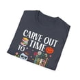 thumbnail image 4 of Carve out time to read Halloween pumpkin t-shirt, 4 of 4
