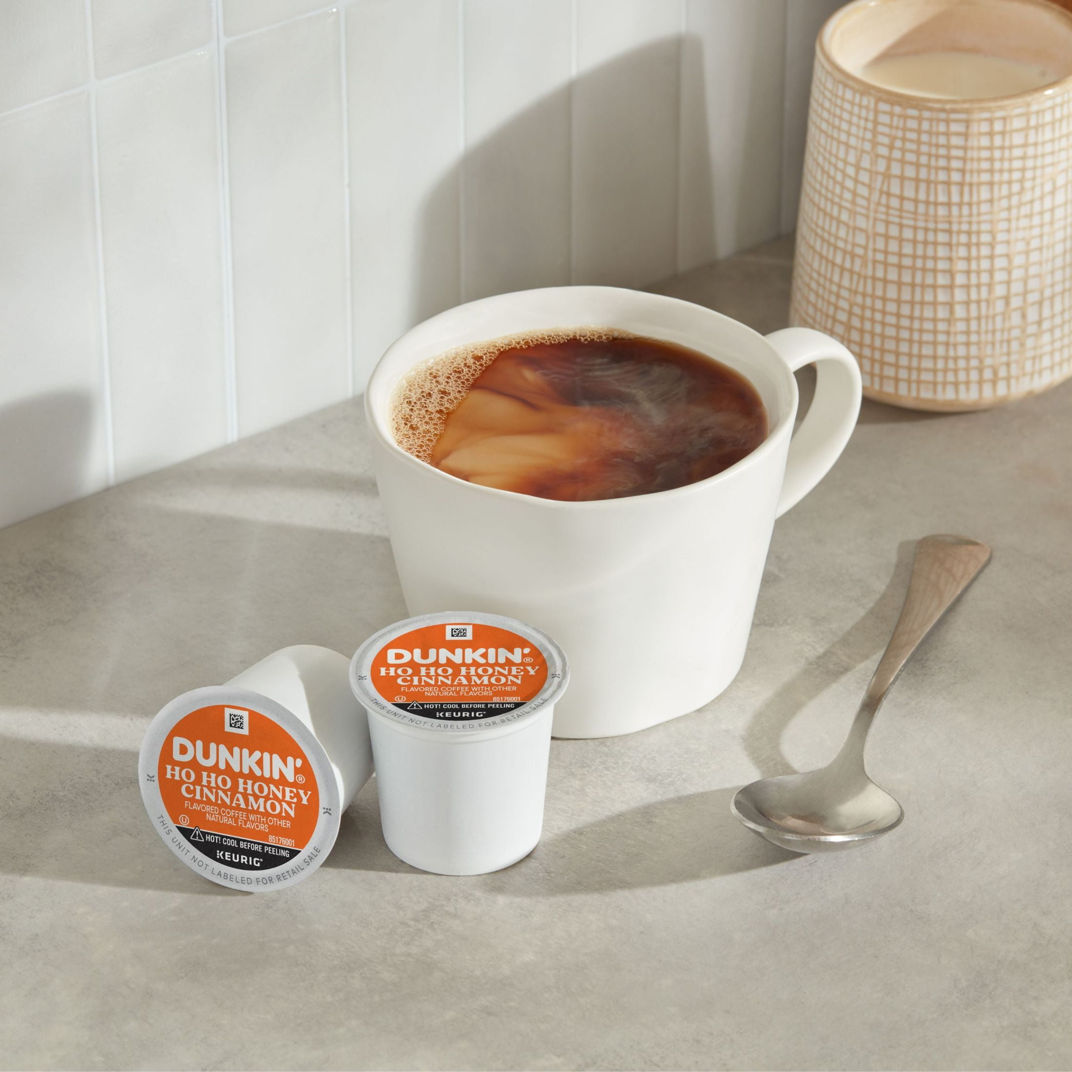 Dunkin' Ho Ho Honey Cinnamon Flavored Coffee, K Cup Pods, 10 Ct
