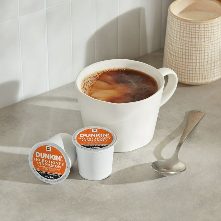 Dunkin' Ho Ho Honey Cinnamon Flavored Coffee, K Cup Pods, 10 Ct