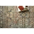 thumbnail image 5 of Loloi Layla Printed Oriental Distressed Olive / Charcoal 2'-6" x 9'-6" Runner Rug, 5 of 8