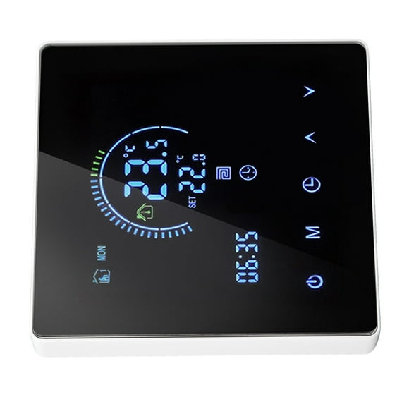 Smart Programmable Digital Touch Screen Thermostat Wall Mounted Heating Compatible Tuya 3500W AC90 240V
