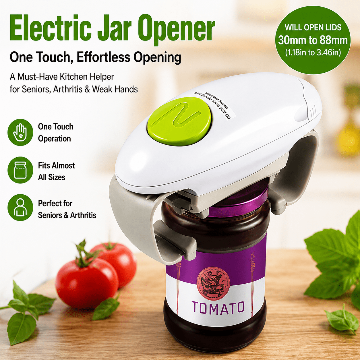 LIFETWO Electric Jar Opener