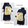 thumbnail image 4 of FORMRS Women's Travel Backpack Purse Anti-Theft Hidden Pockets Casual Shoulder Bag, Candy Lemon, 4 of 7
