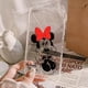 thumbnail image 5 of Cute Disney Mickey Minnie Phone Case For Apple iPhone 15 14 13 12 11 Pro Max mini XS XR X 8 7 6S 6 5S Plus Transparent Cover, 5 of 5