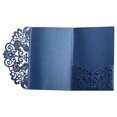 thumbnail image 3 of 10PCS European style Laser Cut Wedding Invitations Cards Tri-Fold Lace Business invitation Cards Party Decoration, 3 of 3