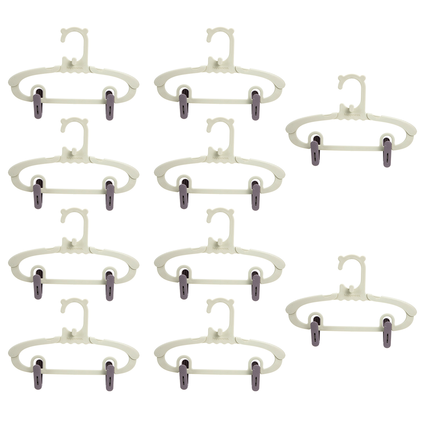 OUNONA Hangers Clothes Baby Hanger Kids Newborn Coat Doll Hanger Dress