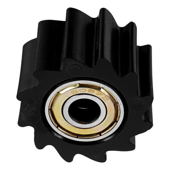 FOMIYES Motorcycle Chain Pulley Roller Tensioner Black Durable Material and Easy Installation