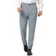 thumbnail image 1 of Pantalones de Vestir Lars Amadeus Ajustados Frente Plano Color Sólido Gris XL, 1 of 6