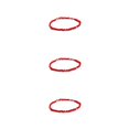 thumbnail image 3 of Pulseras de tobillo Minnieouse con cuentas de arroz tobilleras creativas hechas a mano elegantes para niñas, 3 of 6