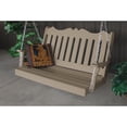 thumbnail image 6 of A &amp; L Furniture Royal English Recycled Plastic 4 ft. Porch Swing, 6 of 7