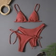 thumbnail image 4 of Wowcloth Women's Bikini, Fashion Casual Solid Color 3-Piece Separate Set, Swimwear for Beach and Pool, 4 of 5