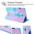 thumbnail image 4 of Galaxy Tab A 10.1" Case (2016 NO S Pen Version) SM-T580 T585, Allytech Slim Stand Folio Flip Smart Cover Auto Sleep Wake Feature Soft TPU Back Cover with Cards Slots, Pink Pineapple, 4 of 8
