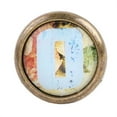 thumbnail image 2 of veasfak Tiroir d'Armoire en Laiton Antique Poignées Rondes Numéro 0, 2 of 8