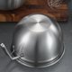 thumbnail image 4 of Aparatos de cocina, accesorios de cocina, cuencos de acero inoxidable para mezclar, 1 pieza de acero inoxidable oxidado engrosado, multifuncional, grande, juego de cuencos de acero inoxidable, cuenco, 4 of 7