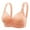 Light Pink, variant on ,Women's Wireless Full Coverage Bras Large Oversized Push up Support Adjustable Strap Bralettes with Floral Decor Red 36