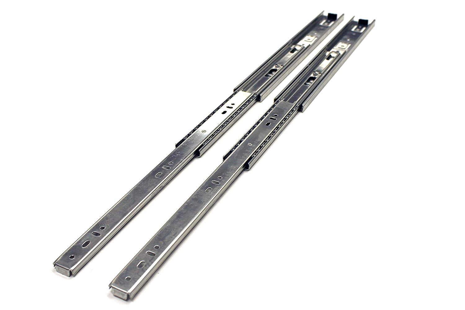 Ball Bearing Full Extension 24"Soft Close Drawer Slide with Rear Bracket 10 Pair 