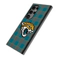thumbnail image 2 of Keyscaper Jacksonville Jaguars Plaid Galaxy Magnetic Bump Case, 2 of 7