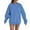 Sky Blue, variant on BLCHUNen Womens Crew Neck Sweatshirts Loose Pullover Fall Tops with Pocket Casual Workout Sports Long Sleeve Tops