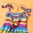 thumbnail image 4 of Big Girls Summer Casual Floral Boho Dress Party Beach Dresses Kids Spaghetti Strap Sundress, 4 of 7