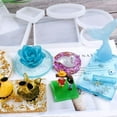 thumbnail image 6 of 18pcs/set Epoxy Resin Molds For Diy Coasters Silicone Jewelry Making Mould K7S0, 6 of 8
