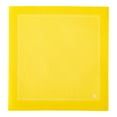 thumbnail image 2 of Napluxe Square Yellow Cotton Cocktail Napkin - Organic, Disposable - 4 1/2" x 4 1/2" - 50 count box, 2 of 3