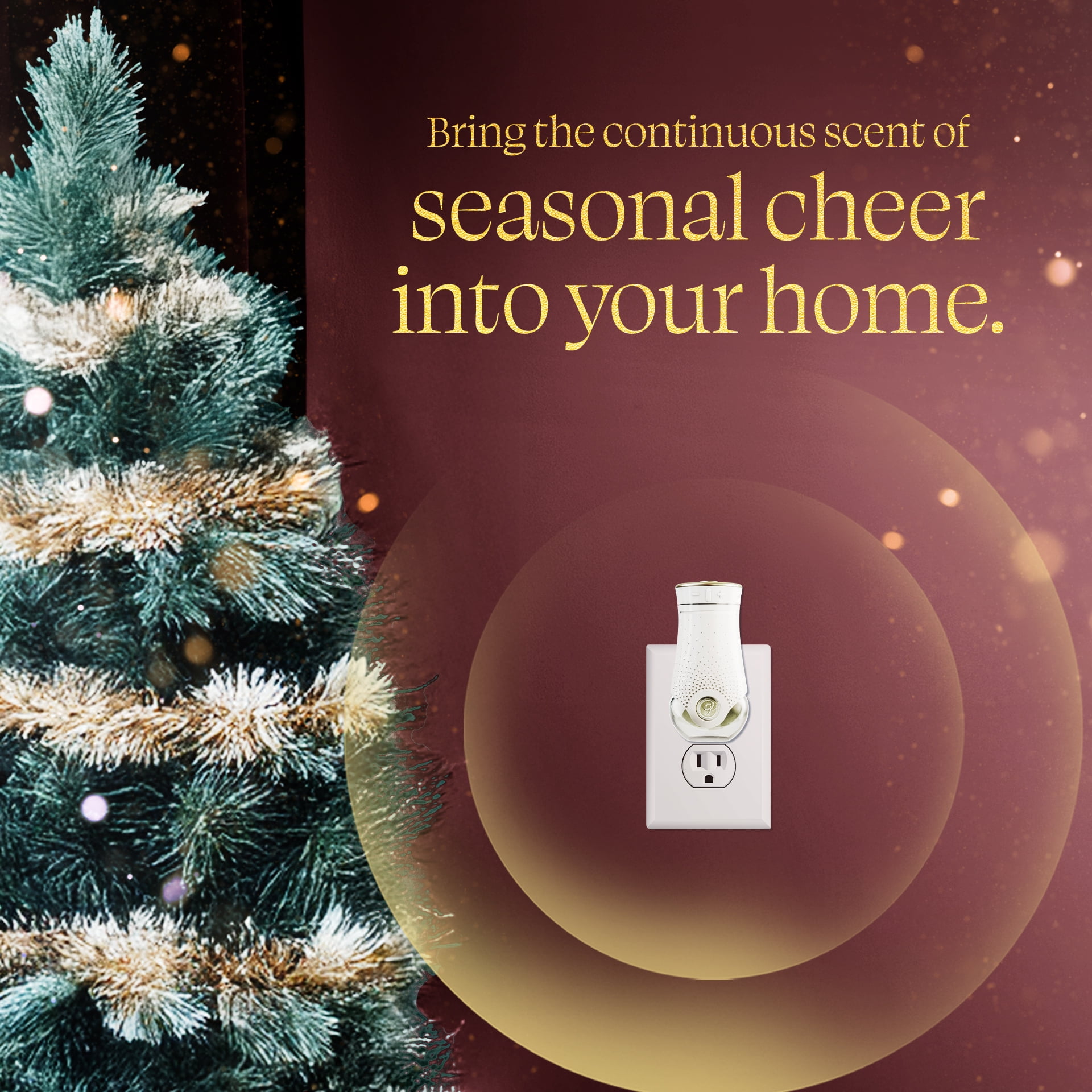 Glade Branchées® Huile parfumée Recharge, Very Merry Vanilla™ cinq recharges