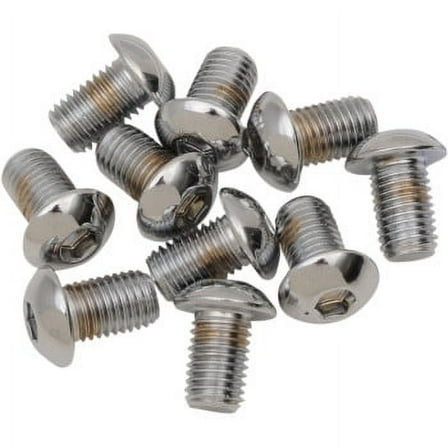 Drag Specialties DS-190841 Button-Head Bolts - 5/16in.-24 x 1in.