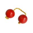 thumbnail image 1 of Balle Musicale pour Bout de Doigt Tambour Instrument Kashaka Maracas Percussion Rouge, 1 of 4