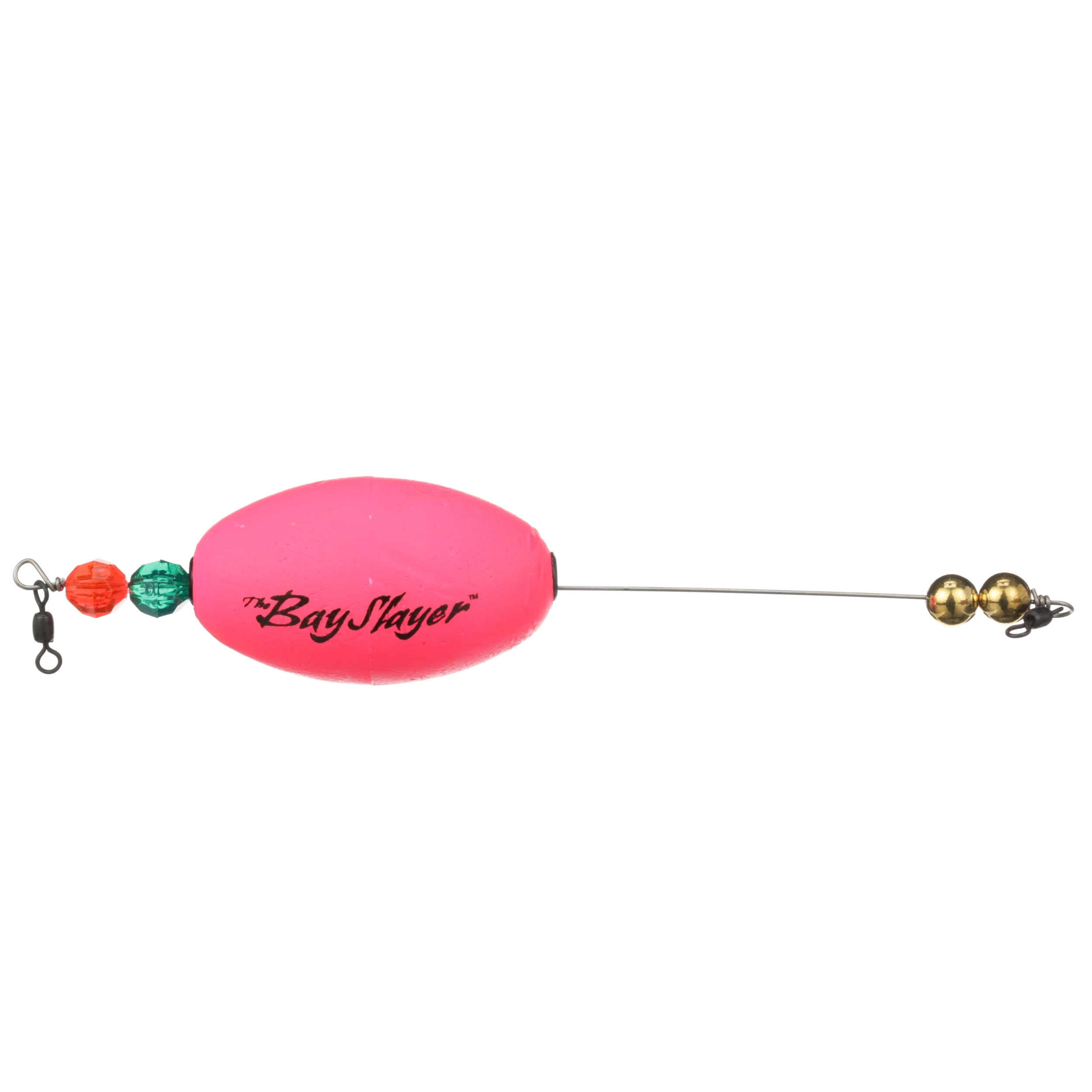 Comal The Bay Slayer Weighted Oval Popper Fishing Float, Pink, 2.5-inch