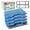 Blue,4+2+1 Vacmop Pads, variant on KEEPOW Reusable Replacement Pads Compatible with Shark mop VM252 VM200 VC205 VM250 /QM250 VM190 VM200P12, Washable Vacuum Mop Pad Refills, Upgraded Design of Dirt Chamber (1+2+2+2 Pads)