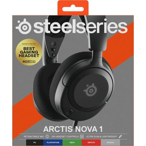 SteelSeries Arctis Nova 1 Gaming Headset (PC, Xbox, PS4/5, Switch