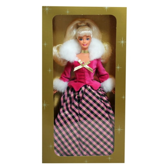 1996 Winter Rhapsody Barbie, NRFB, (16353) Non-Mint Box