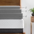 thumbnail image 4 of Cubrecolchón Lucid Memory Foam de 5 cm, tamaño doble, 4 of 7