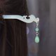 thumbnail image 1 of Horquilla de pelo antigua con placa de ácido acético, accesorio para el cabello moderno para uso diario, Hanfu, Cheongsam, accesorios para la cabeza con forma de bola, 1 of 5
