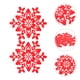 thumbnail image 5 of 1 juego de 16 posavasos navideños redondos de fieltro antideslizante con aislamiento térmico para tazas, 5 of 5