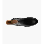 Florsheim Midtown Plain Toe Men's Zipper Boot, Black, 8.5 3E