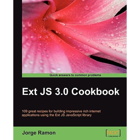 Pre-Owned Ext Js 3.0 Cookbook (Paperback) 1847198708 9781847198709