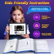 Carsky Kids Magic Kit with Cape & Wand, 300+ Magic Tricks Set with Video Tutorial, Beginner Magic Toy for Kids Ages 6-12, Creative Toys Gift for Boys Girls
